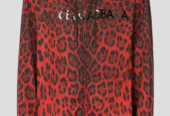 Ανδρικό Κόκκινο Leopard Print Nylon DOLCE&GABBANA