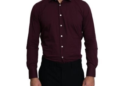 Ανδρικό-Κόκκινο-Long-Sleeve-ShirtBordeaux-MONK