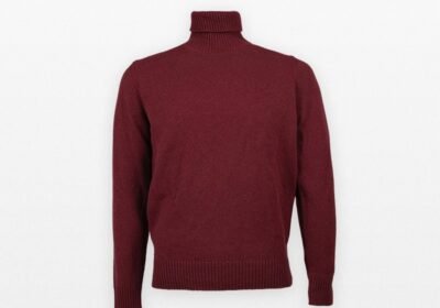 Ανδρικό-Κόκκινο-Neck-Sweater-39MASQ