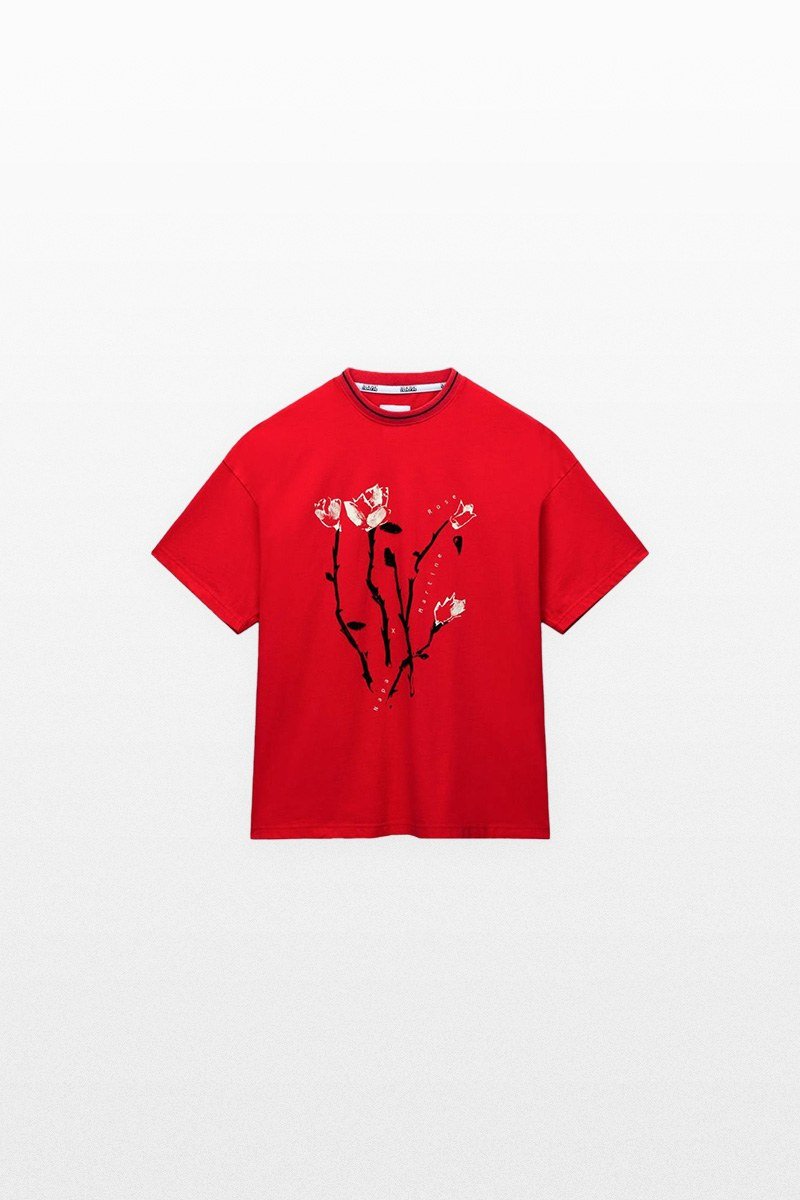 Ανδρικό-Κόκκινο-Osorno-T-Shirt-NAPAPIJRI-x-MARTINE-ROSE