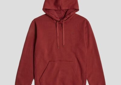 Ανδρικό-Κόκκινο-Premium-Core-Hooded-Sweater-G-STAR