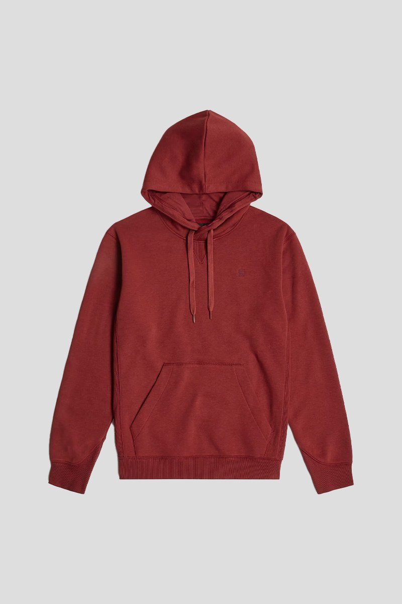 Ανδρικό-Κόκκινο-Premium-Core-Hooded-Sweater-G-STAR
