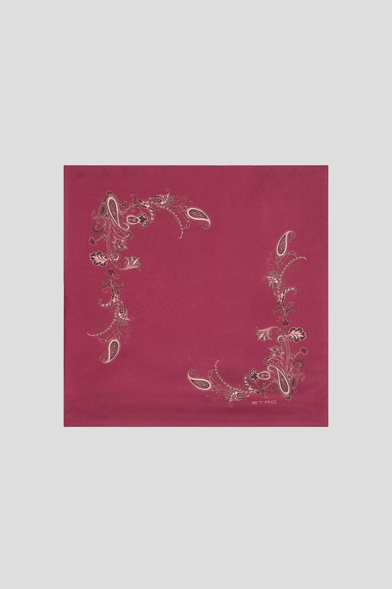 Ανδρικό-Κόκκινο-Printed-Silk-Pocket-Square-ETRO