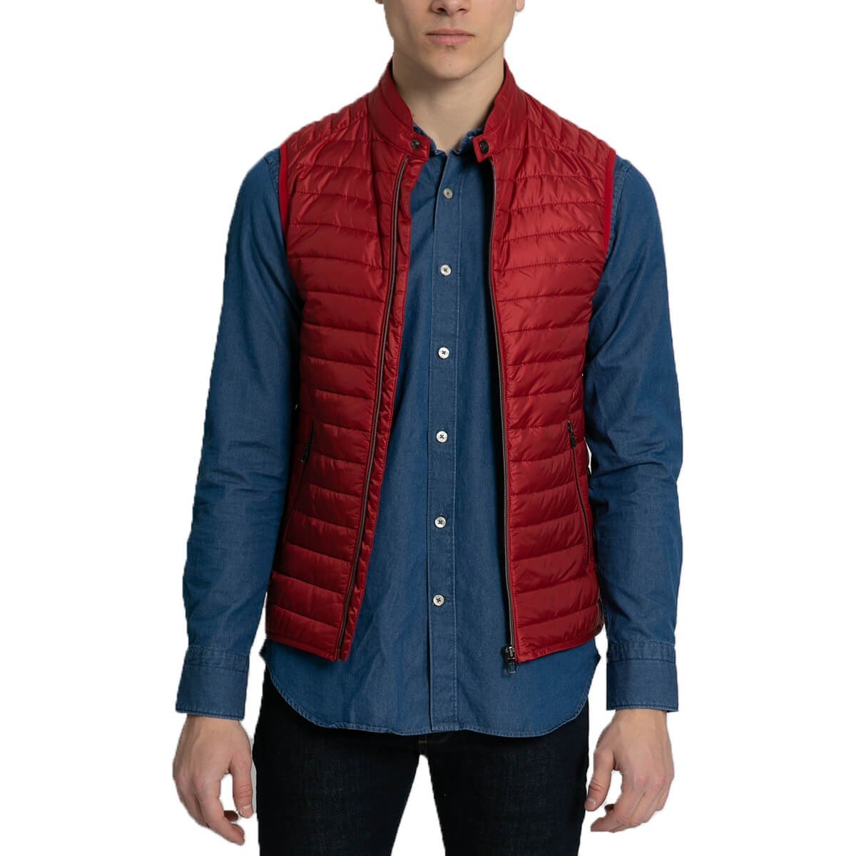 Ανδρικό Κόκκινο Puffer Gilet/Red PAL PAL ZILERI