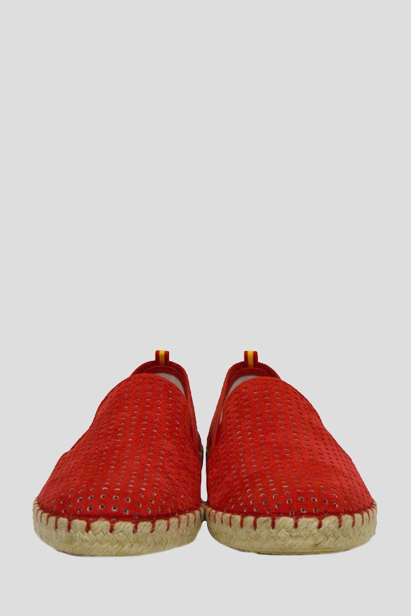 Ανδρικό Κόκκινο Red Suede Perforated PHILIPPE LANG