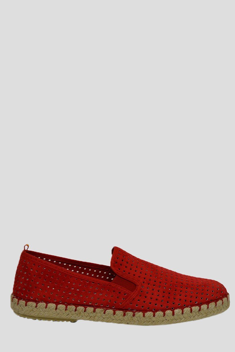 Ανδρικό Κόκκινο Red Suede Perforated PHILIPPE LANG