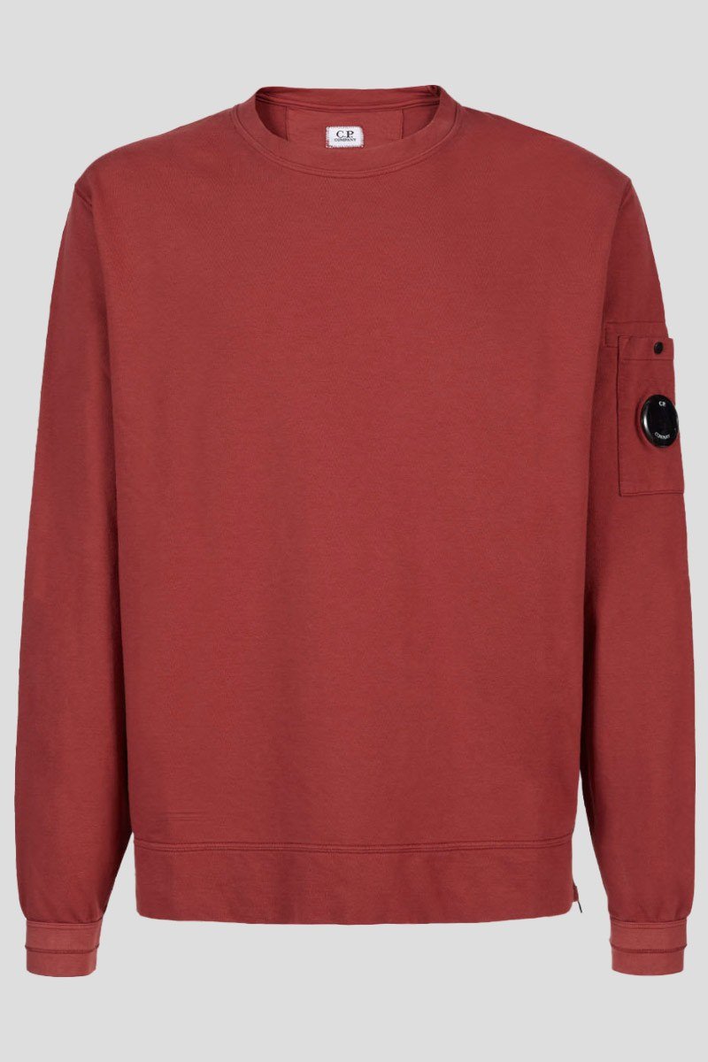 Ανδρικό Κόκκινο Side Zip Sweatshirt C.P. COMPANY