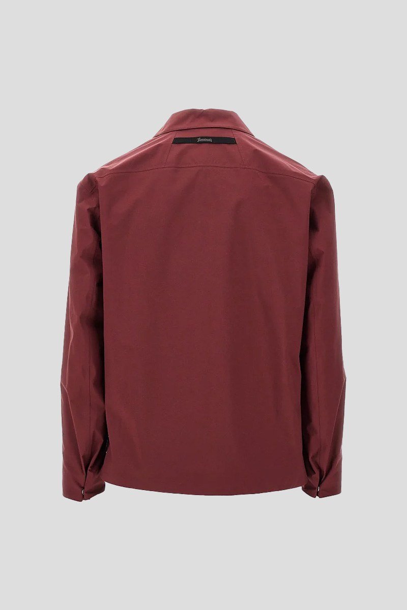 Ανδρικό Κόκκινο Windstopped Laminar Overshirt HERNO
