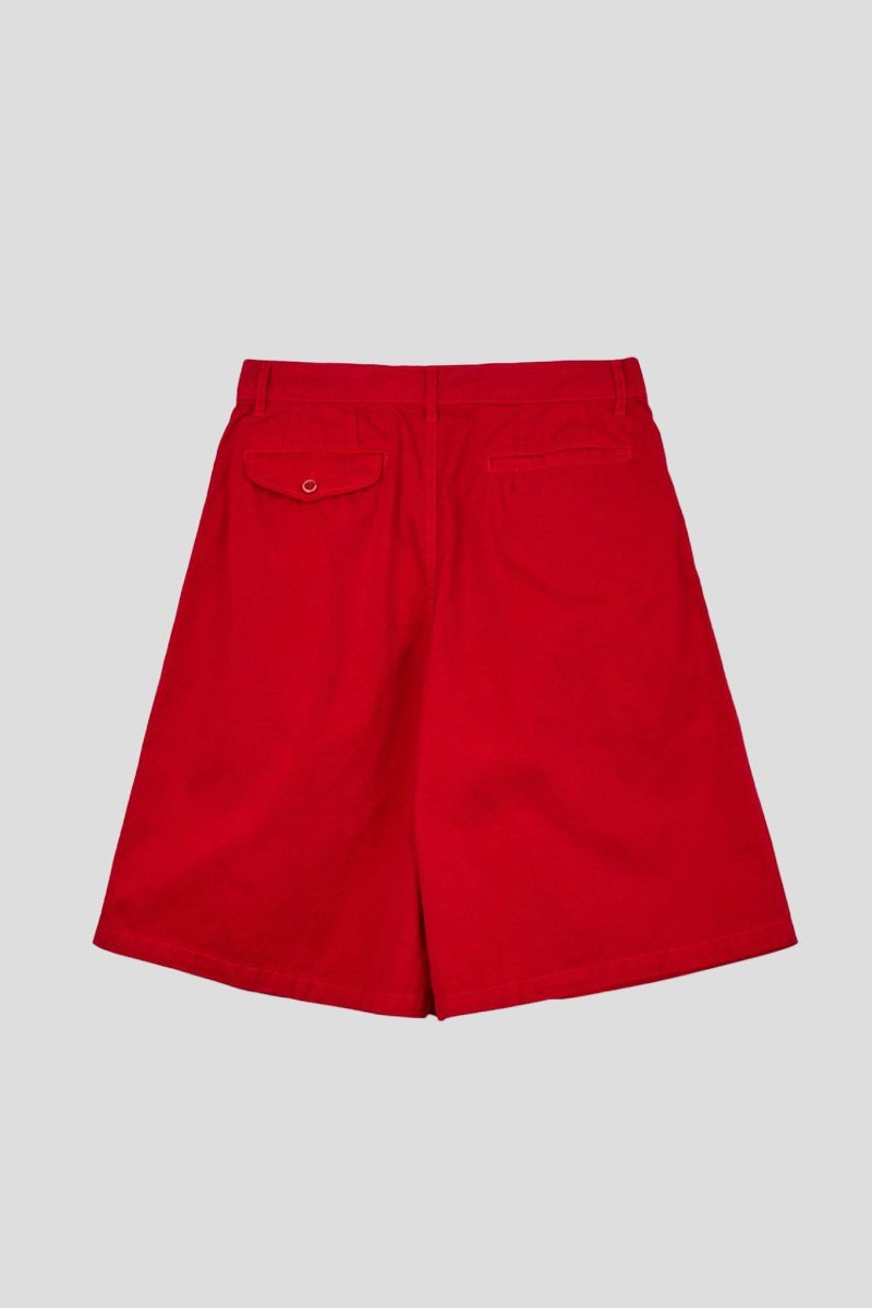 Ανδρικό Κόκκινο Woven Drill Shorts COMME DES GARÇONS SHIRT