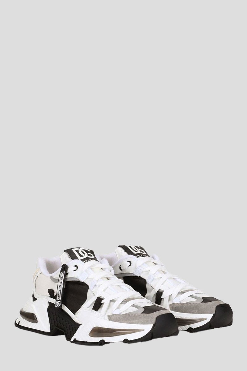 Ανδρικό Λευκό Airmaster Panelled Sneakers DOLCE&GABBANA