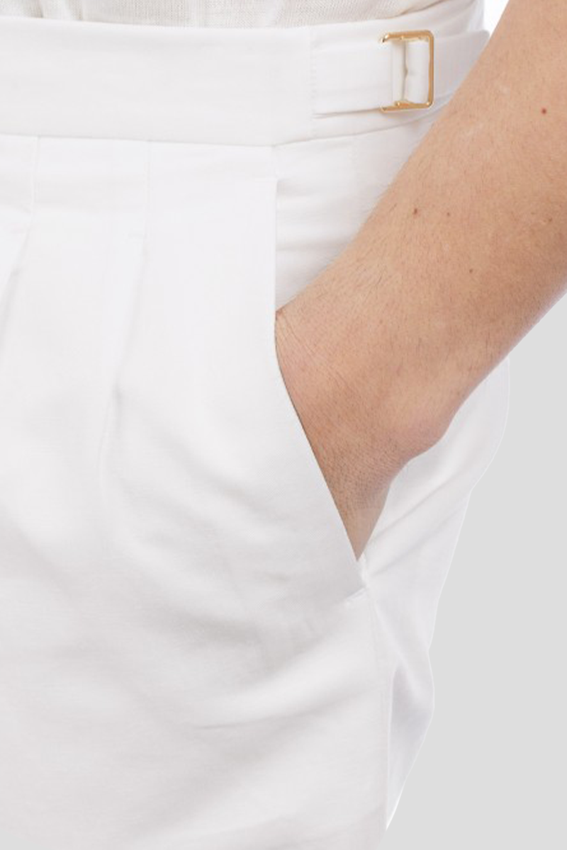 Ανδρικό Λευκό Amalfis 324050 Bermuda BRIGLIA