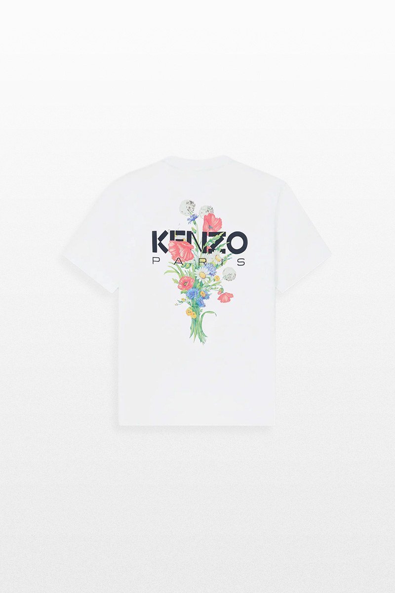 Ανδρικό Λευκό Archive Bouquet T KENZO