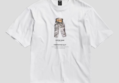 Ανδρικό-Λευκό-Archive-Print-Boxy-T-Shirt-G-STAR