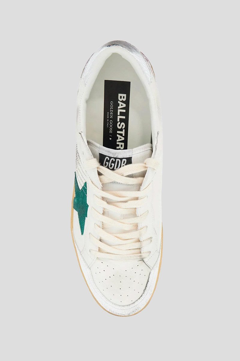 Ανδρικό Λευκό Ball Star Sneakers GOLDEN GOOSE