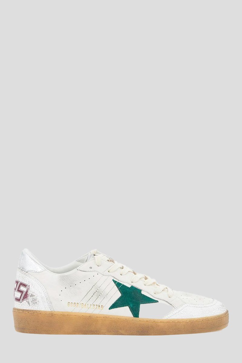 Ανδρικό Λευκό Ball Star Sneakers GOLDEN GOOSE