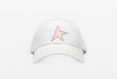Ανδρικό Λευκό Baseball Cap With GOLDEN GOOSE