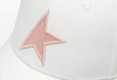 Ανδρικό Λευκό Baseball Cap With GOLDEN GOOSE