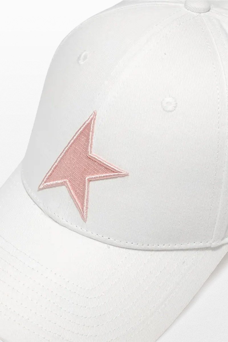 Ανδρικό Λευκό Baseball Cap With GOLDEN GOOSE