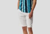 Ανδρικό Λευκό Bermuda Shorts With MISSONI