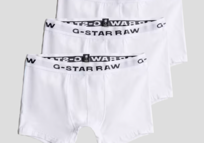 Ανδρικό-Λευκό-Boxer-Briefs-3-Pack-G-STAR