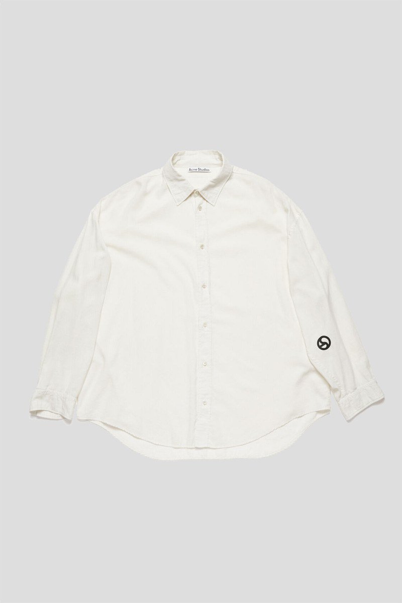 Ανδρικό-Λευκό-Button-Up-Shirt-ACNE-STUDIOS