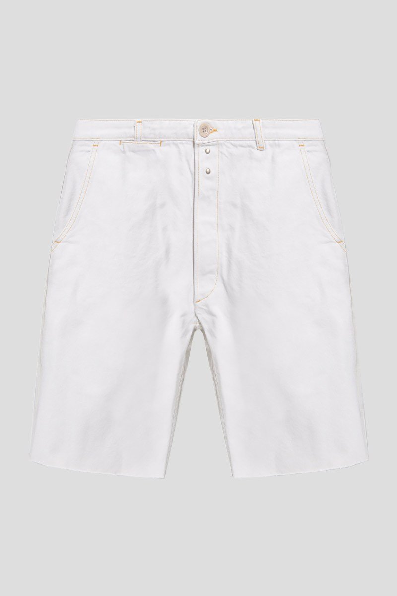 Ανδρικό Λευκό Chalk Selvedge Denim MAISON MARGIELA