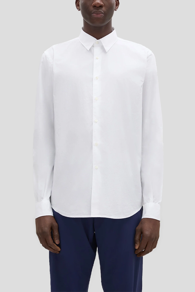 Ανδρικό-Λευκό-Cotton-Poplin-Shirt-ASPESI