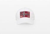 Ανδρικό Λευκό F Berm Cap NAPAPIJRI x MARTINE ROSE