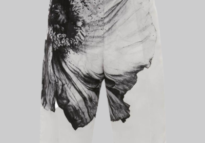 Ανδρικό-Λευκό-Flower-Print-Polyfaille-Shorts-ALEXANDER-MCQUEEN