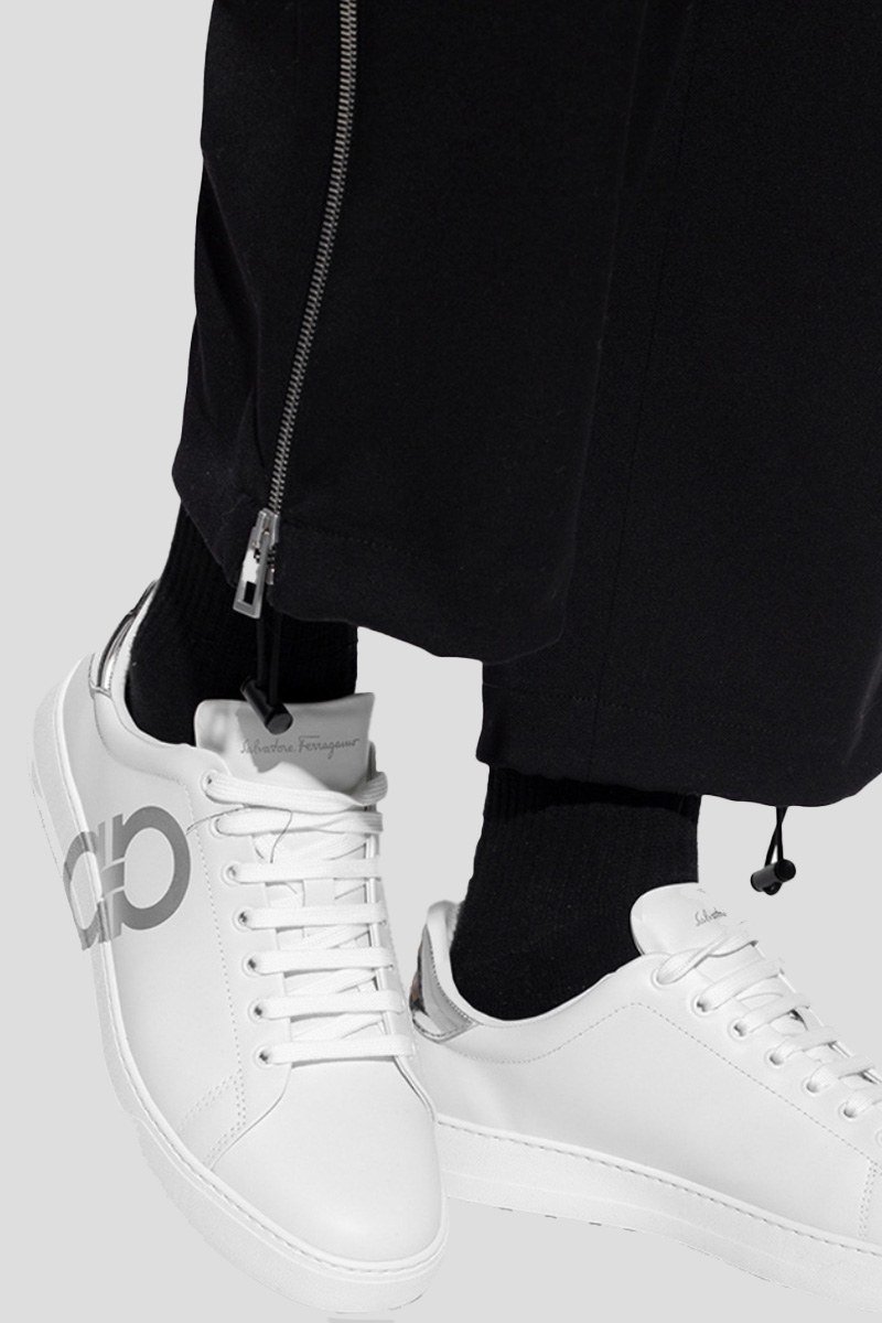 Ανδρικό Λευκό Gancini Sneaker SALVATORE SALVATORE FERRAGAMO