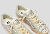 Ανδρικό Λευκό Glitter Star Super GOLDEN GOOSE