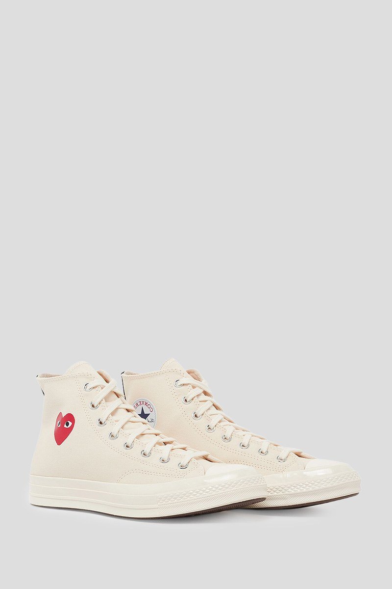 Ανδρικό Λευκό Hi Top All COMME DES GARÇONS PLAY