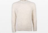 Ανδρικό Λευκό Knitted Sweater TAGLIATORE TAGLIATORE