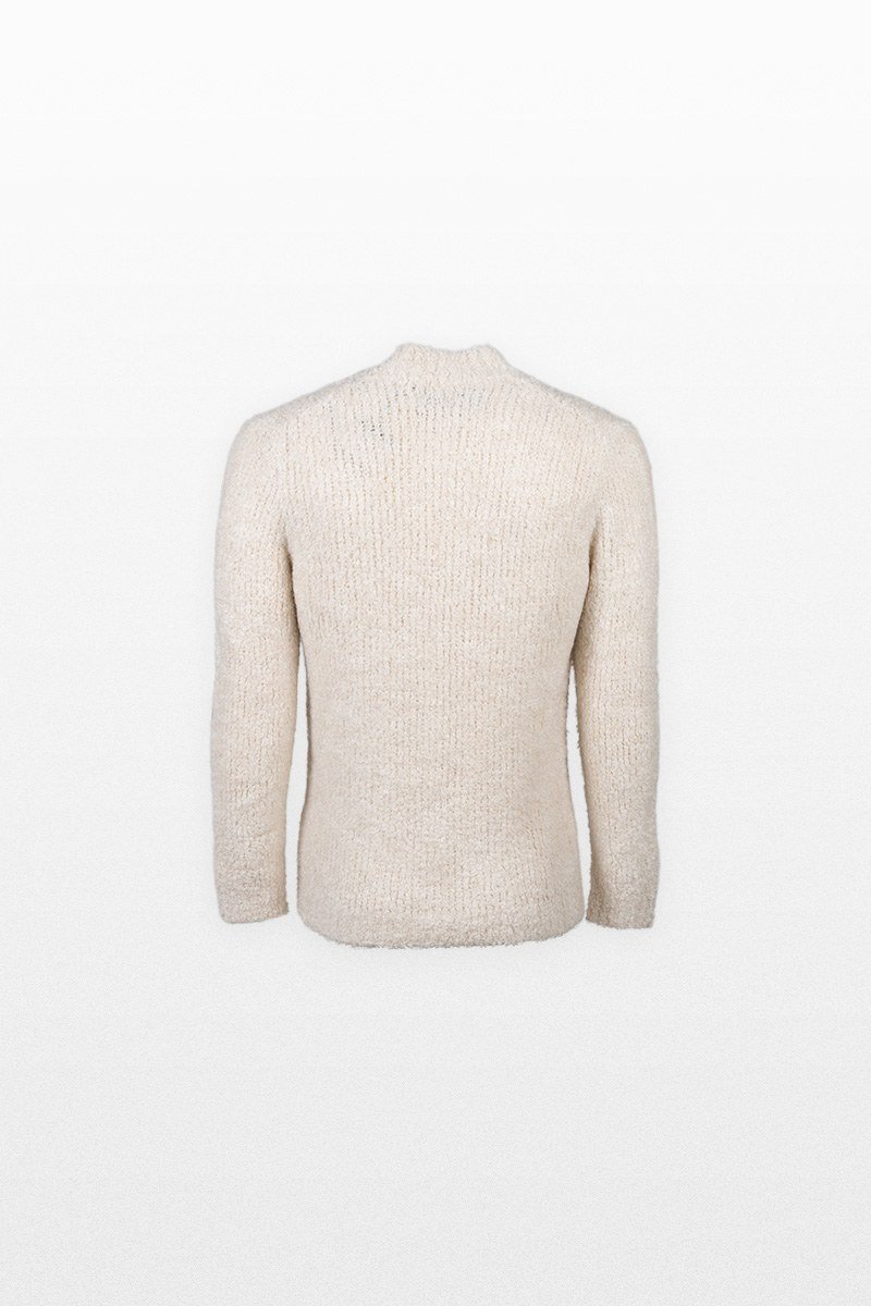 Ανδρικό Λευκό Knitted Sweater TAGLIATORE TAGLIATORE