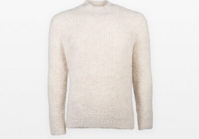 Ανδρικό-Λευκό-Knitted-Sweater-TAGLIATORE