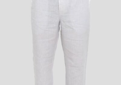 Ανδρικό-Λευκό-Linen-Trousers-Ιn-White-120-LINO