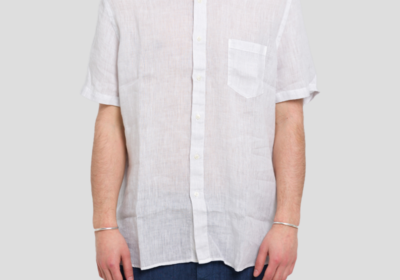 Ανδρικό-Λευκό-Lino-Shirt-Natural-White-120-LINO