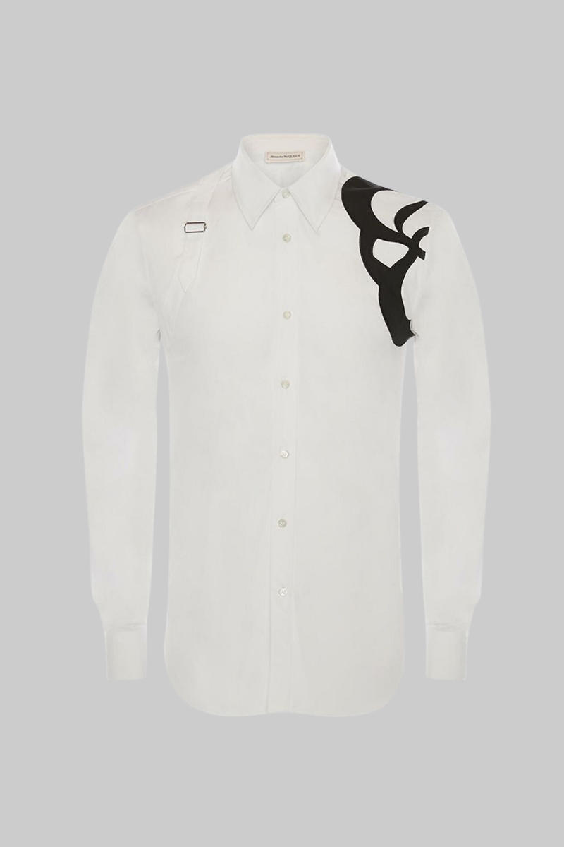 Ανδρικό Λευκό Logo Embroidery Harness ALEXANDER MCQUEEN