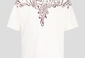 Ανδρικό Λευκό Melt Feathers Tee MARCELO BURLON