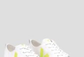 Ανδρικό Λευκό Nova Canvas/Jaune Fluo VEJA