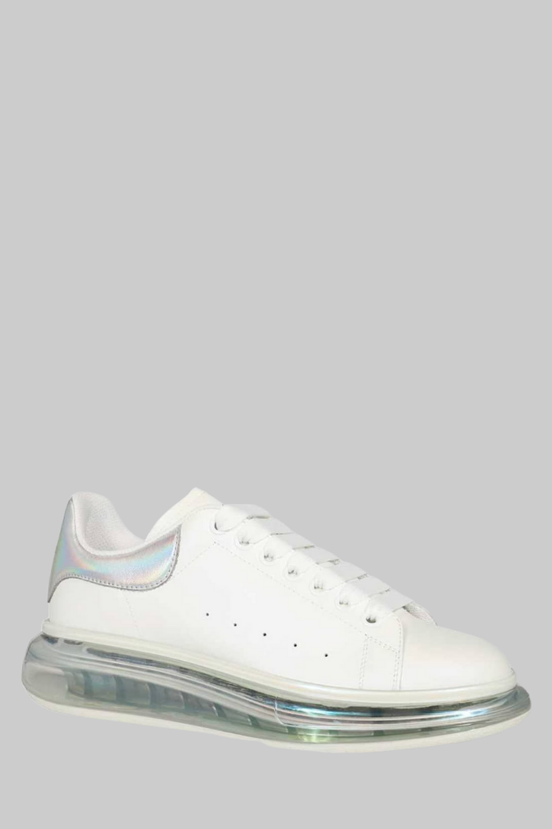 Ανδρικό Λευκό Oversized Sole Silver ALEXANDER MCQUEEN