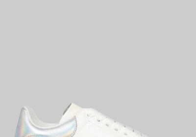 Ανδρικό-Λευκό-Oversized-Sole-Silver-Sneaker-ALEXANDER-MCQUEEN