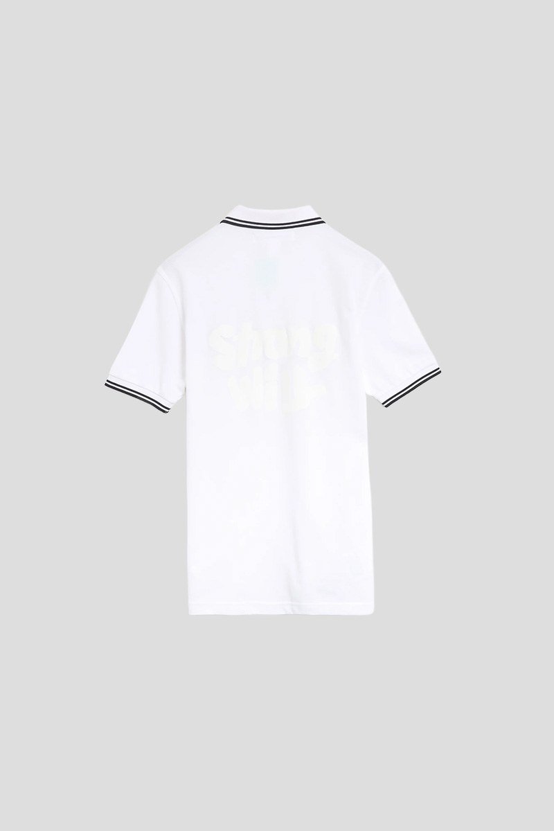 Ανδρικό Λευκό Polo Shirt T COMME DES GARÇONS SHIRT