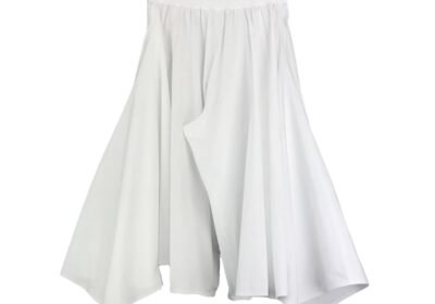 Ανδρικό-Λευκό-Popeline-Maxi-Pant-SkirtWhite-BARBARA-ALAN