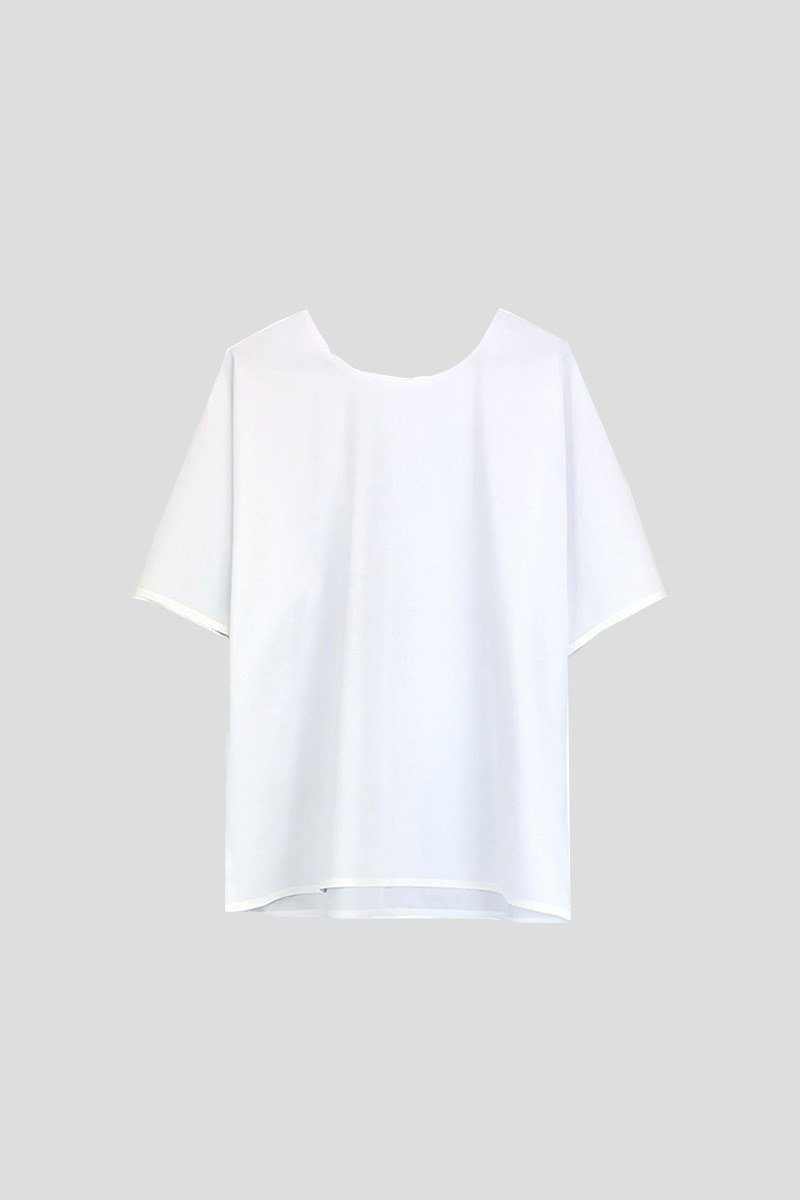 Ανδρικό Λευκό Recycled Techno Boxy BARBARA ALAN