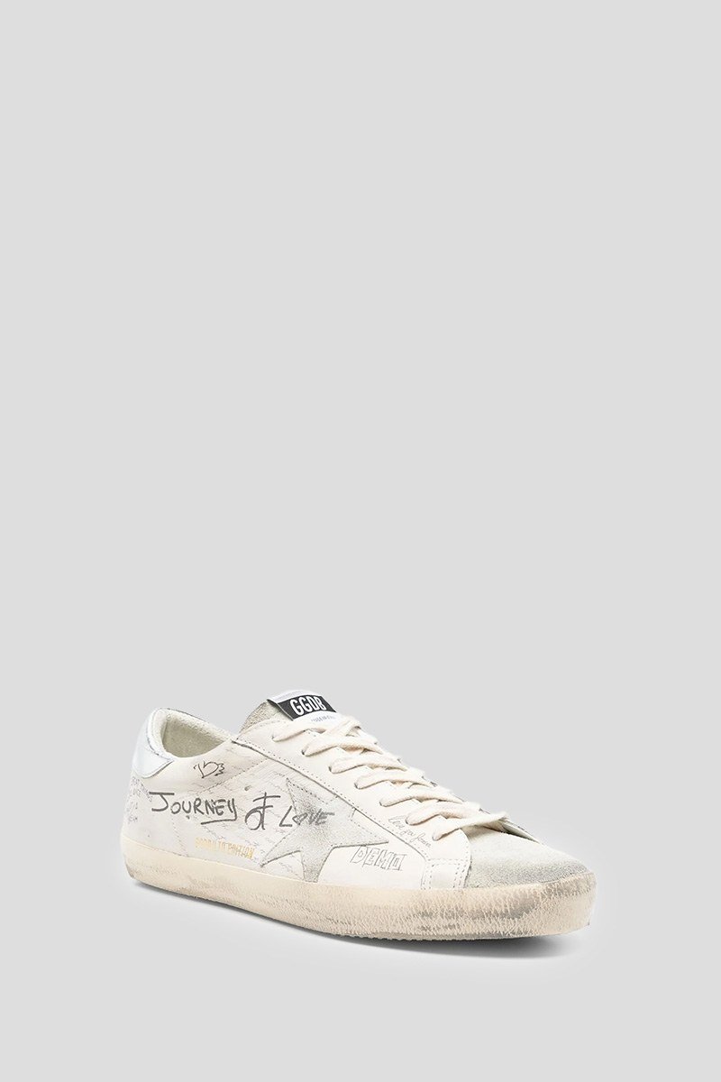 Ανδρικό Λευκό Superstar Sneakers GOLDEN GOLDEN GOOSE
