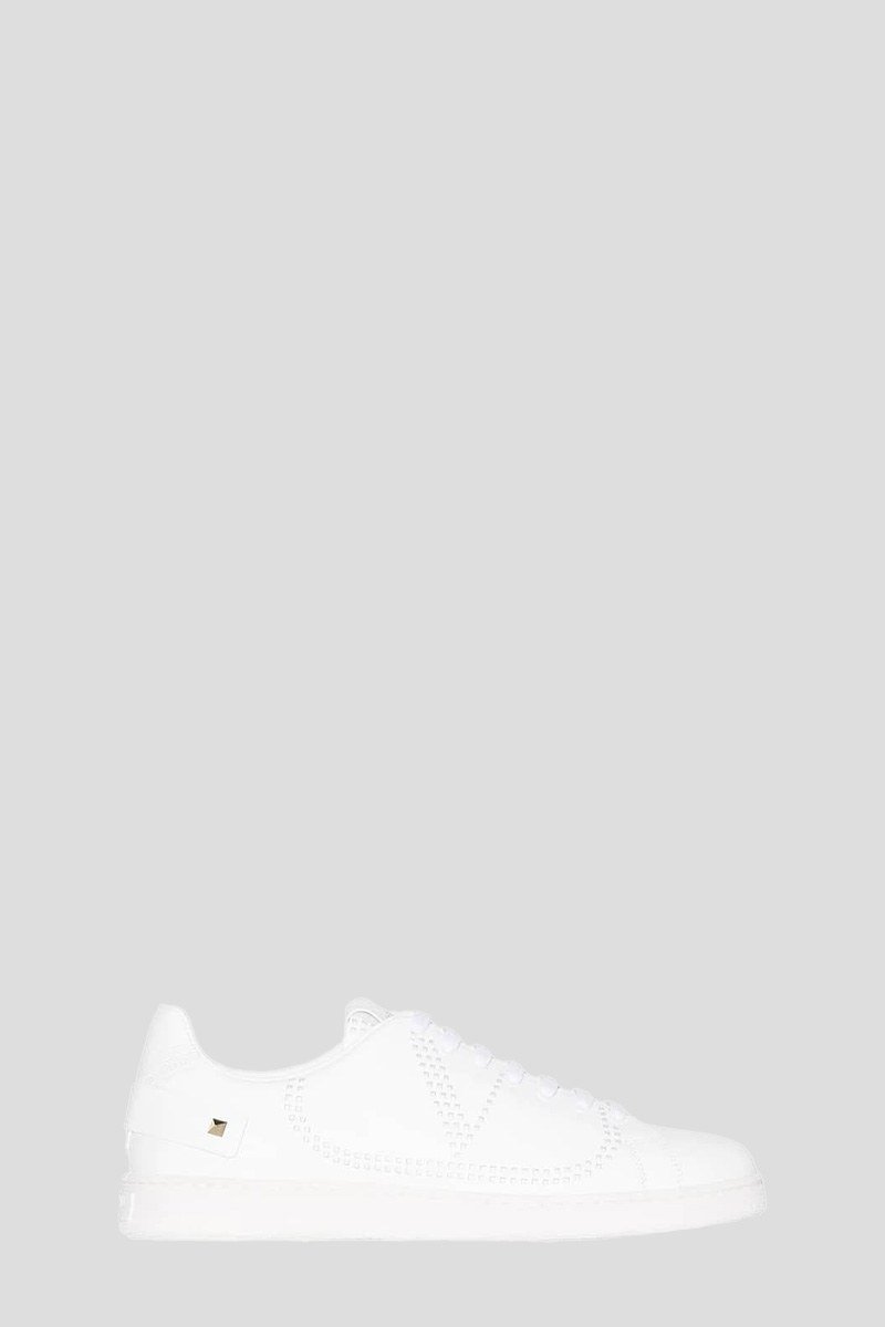 Ανδρικό-Λευκό-VLogo-Low-Top-Sneakers-VALENTINO-GARAVANI