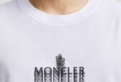 Ανδρικό Λευκό White Faded Logo MONCLER