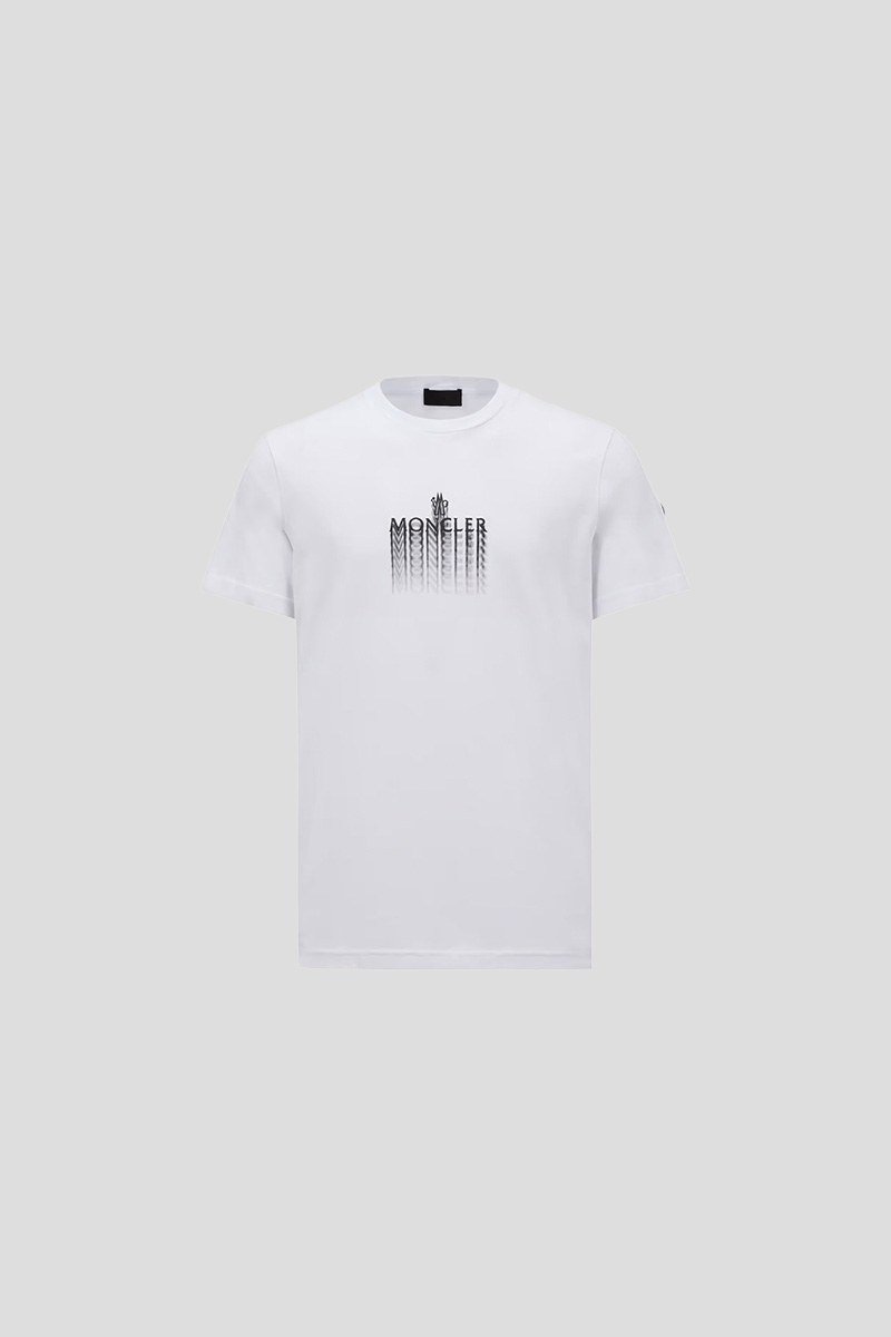 Ανδρικό Λευκό White Faded Logo MONCLER