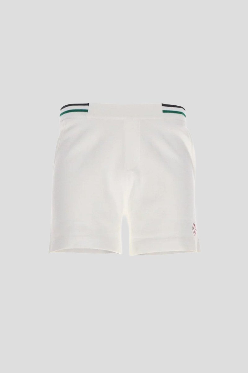 Ανδρικό Λευκό White Shorts CASABLANCA CASABLANCA
